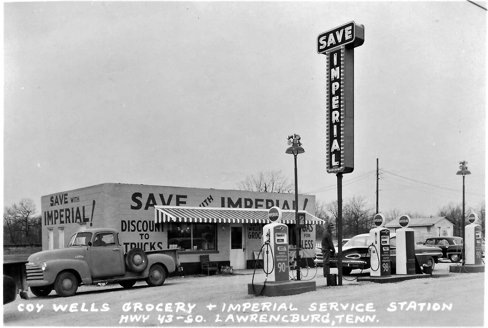 Coy Wells Grocery & Imperial Service Station Hwy. 43 South